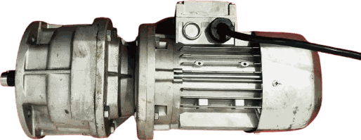 Motor and gear box